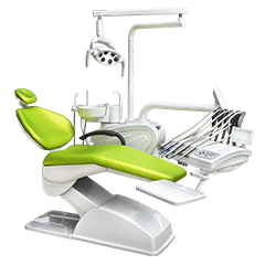 MERCURY 1000 - стоматологическая установка с верхней подачей инструментов