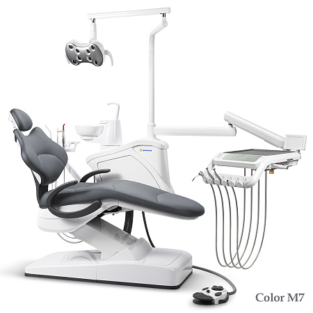 GreenMED S300 – Стоматологическая установка с мягкой обивкой и с нижней подачей