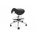 Медтехника Ergo MA01 - эргономичный стул-седло, черный полиуретан