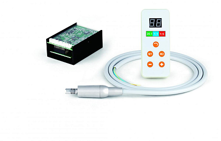 MERCURY STAR 400EM U2 Plus - встраиваемый бесщеточный электрический микромотор с фиброоптикой, в комплекте с блоком управления и шлангом