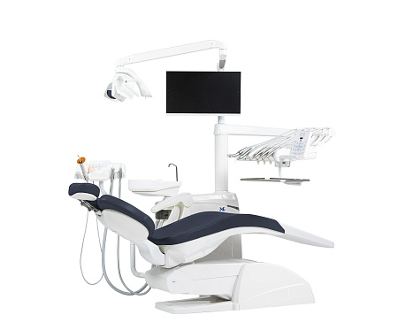 Miglionico NG — стоматологическая установка с верхней подачей инструментов