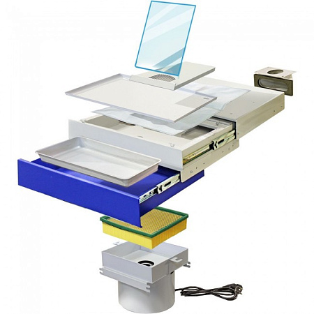 Аверон ВМУ 2.0 МАСТЕР НЬЮ - вытяжной комплекс для столов серии СЗТ 4.3 МАСТЕР / МИНИ