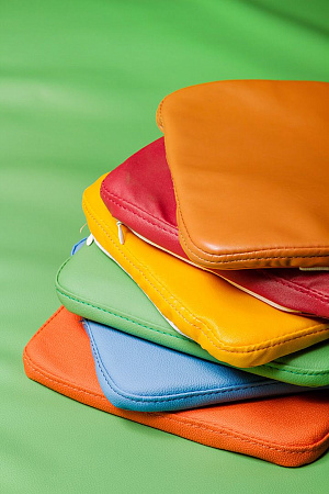 Мягкий чехол на обивку стоматологического кресла, красный