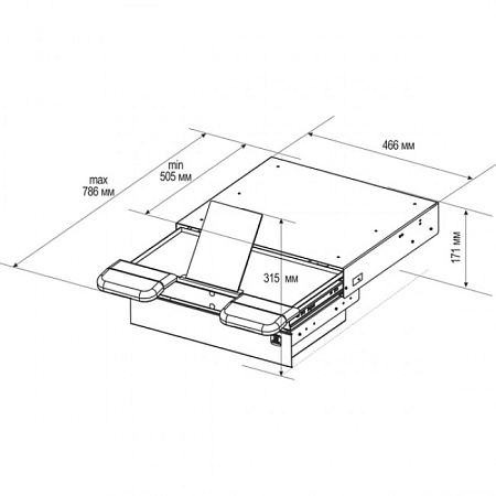 Аверон ВМУ 3.2 СТАРТ - комплексное рабочее место без вытяжки