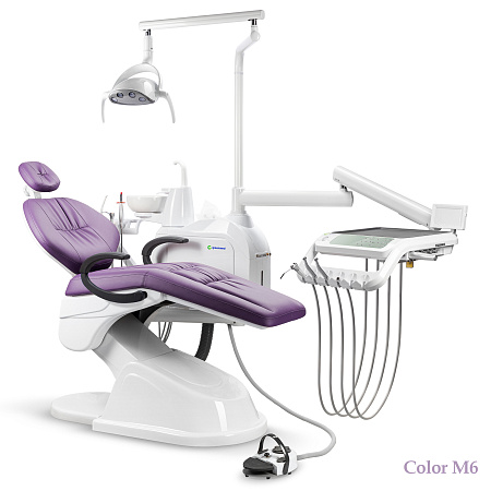GreenMED S200 – Стоматологическая установка с мягкой обивкой и с нижней подачей
